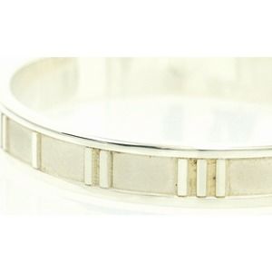 Tiffany Atlas Silver Bangle Bracelet